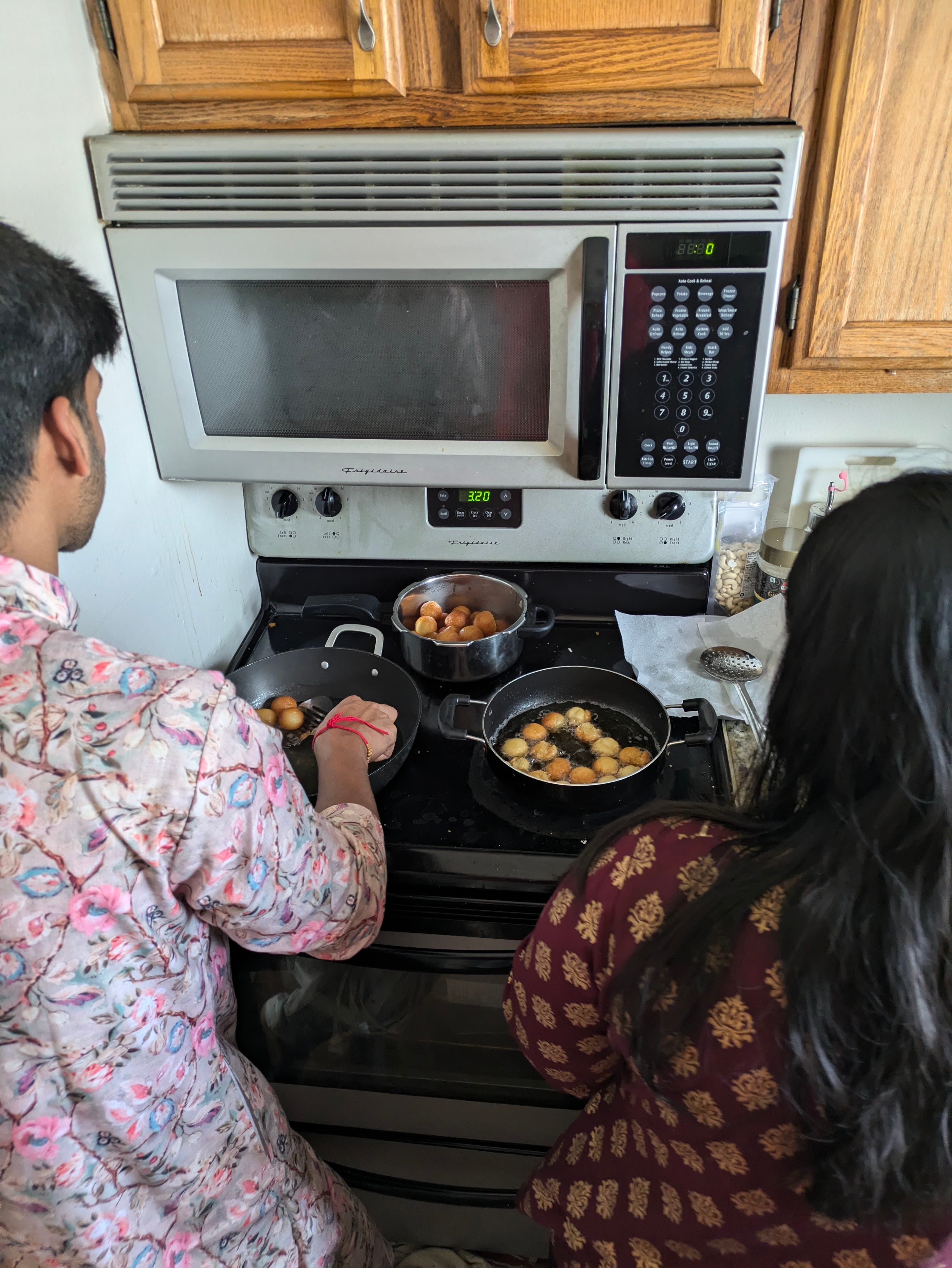 Cooking new recipes